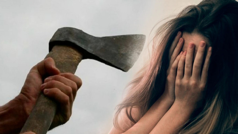 Qusarda qayınata xəyanətindən şübhələndiyi gəlinini BALTALADI