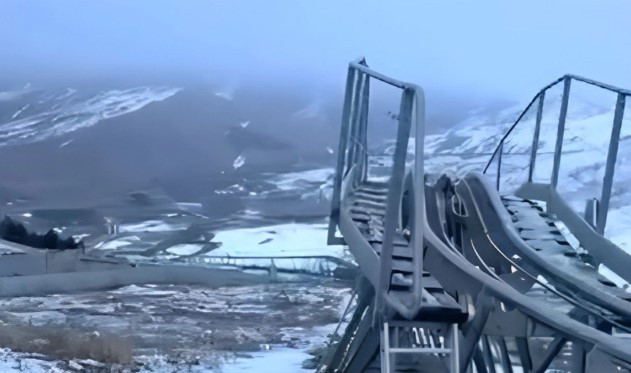 “Şahdağ” Turizm Mərkəzində attraksionda nasazlıq: İnsanlar yüksək hündürlükdə qaldı