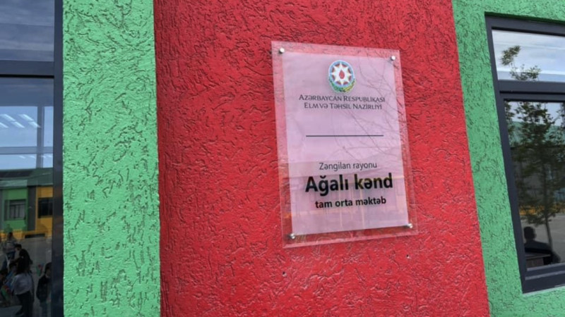 Ağalı kənd məktəbinə yeni direktor təyin olunub
