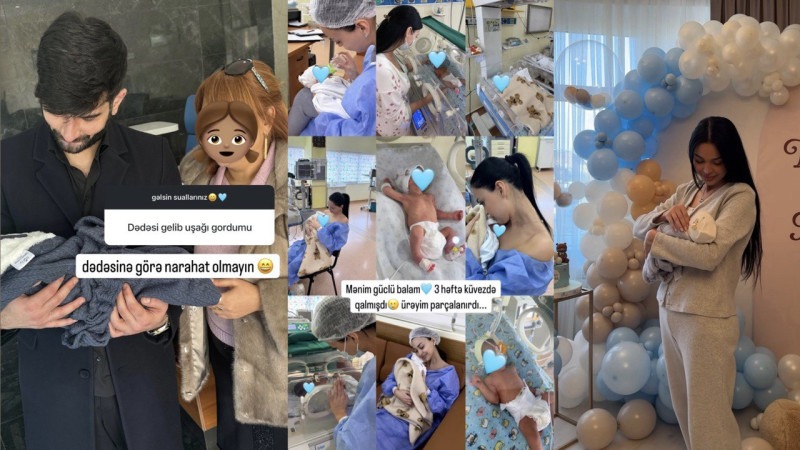 Razi ayrıldığı həyat yoldaşı və oğlunun görüntülərini paylaşdı