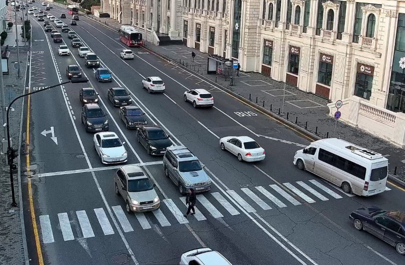 Bakıda bu yollarda sıxlıq var - SİYAHI