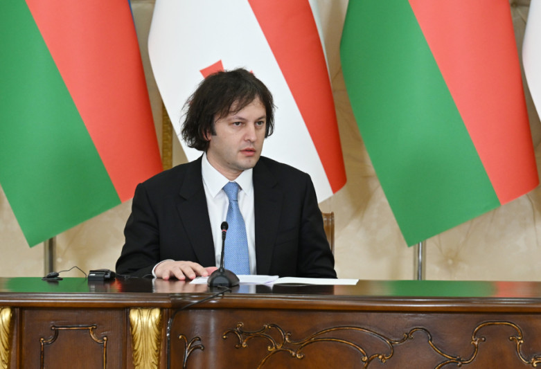 Gürcüstanın Baş nazirinin Azərbaycana səfəri başa çatıb