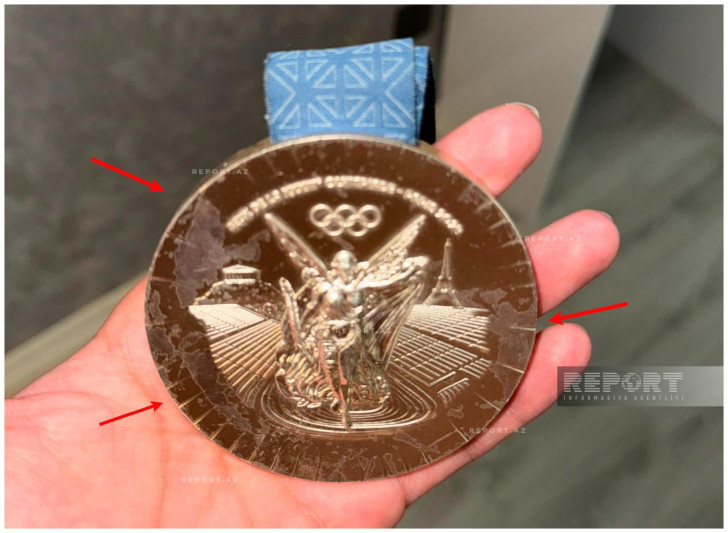 Azərbaycanın iki idmançısının Paris-2024də qazandığı medallar keyfiyyətini itirib - FOTO
