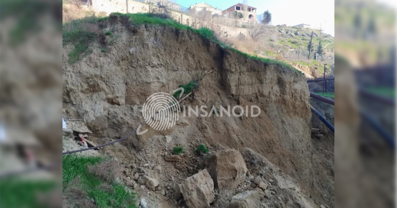 Bu gün Bakının Xətai rayonunda sürüşmə baş verib