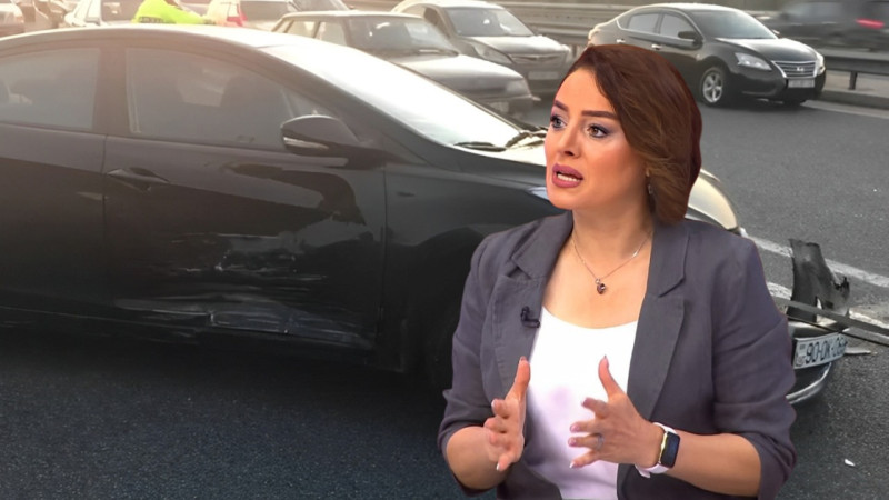 Tanınmış jurnalist qəzaya düşdü