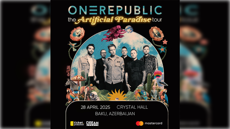 “OneRepublic” qrupunun Bakıda baş tutacaq konsertinin tarixi dəyişdi
