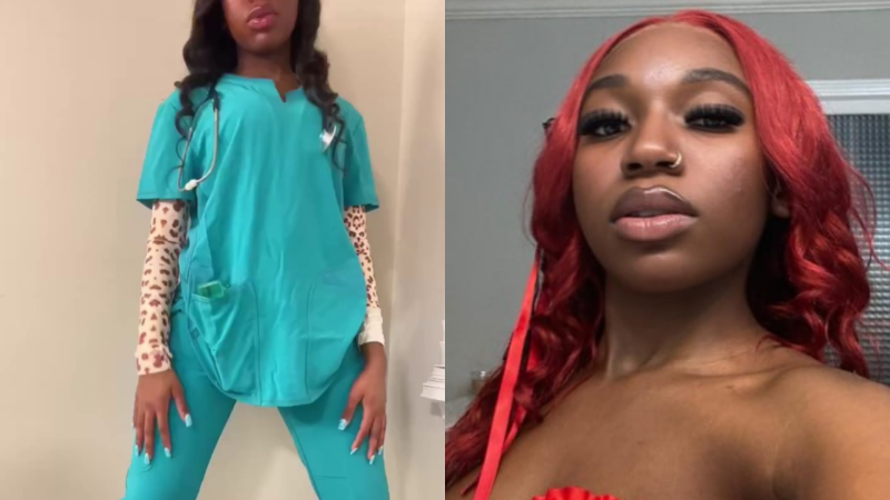 Tibb bacısı əlil xəstələrin başı üzərində rəqs etdi - VİDEO