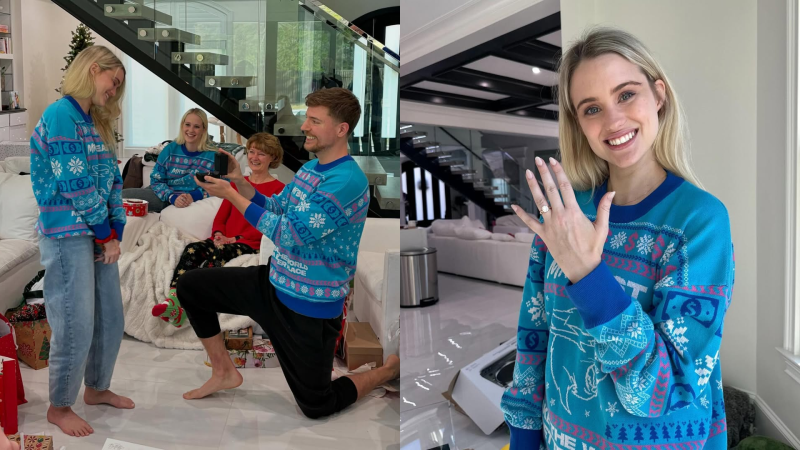 MrBeast nişanlanıb - FOTO