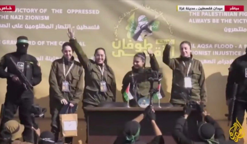 HAMAS 4 israilli qadını girovluqdan azad edib