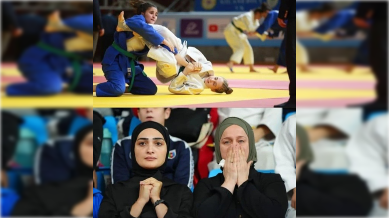 Cüdo yarışında gündəm olan valideyn: “Qızım iki günə məşhurlaşdı” - FOTO + VİDEO