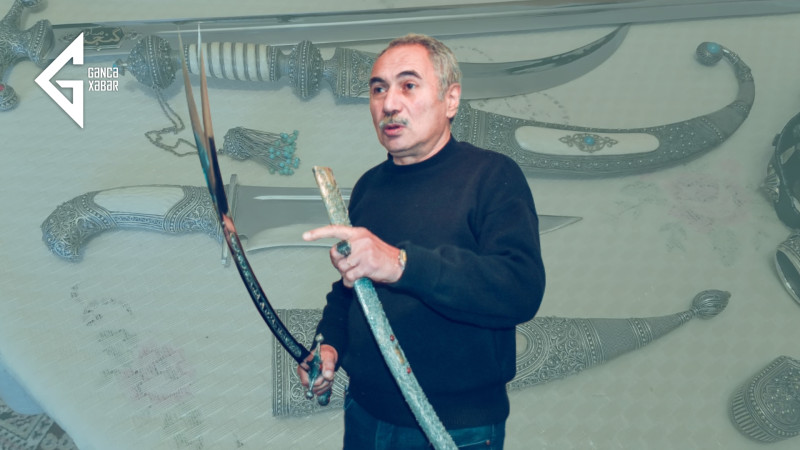 Əməkdar rəssam: “Zülfüqar” qılıncının ən gerçək prototipi Gəncədədir” – MÜSAHİBƏ