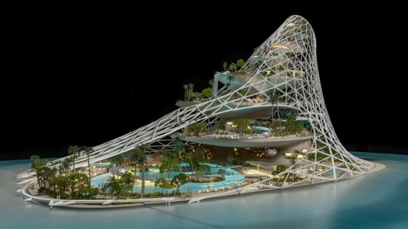 Dubayda dünyanın ən hündür sağlamlıq kurortu inşa ediləcək - FOTO