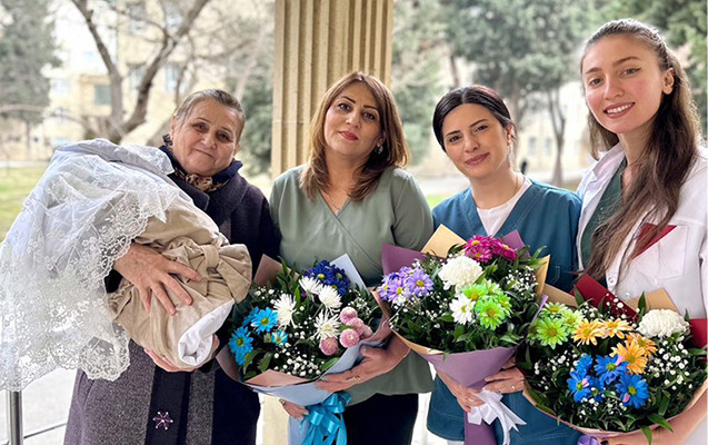 20 illik həsrətdən sonra ana oldu - FOTO