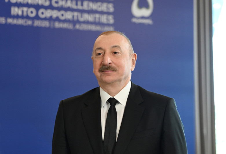Prezident İlham Əliyev: Azərbaycanın gələcəyini daxili resurslar hesabına qurması baxımından böyük təcrübəsi var