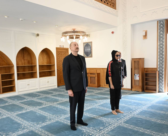 Ağdərə rayonunun Suqovuşan kəndində məscid istifadəyə verilib - FOTO