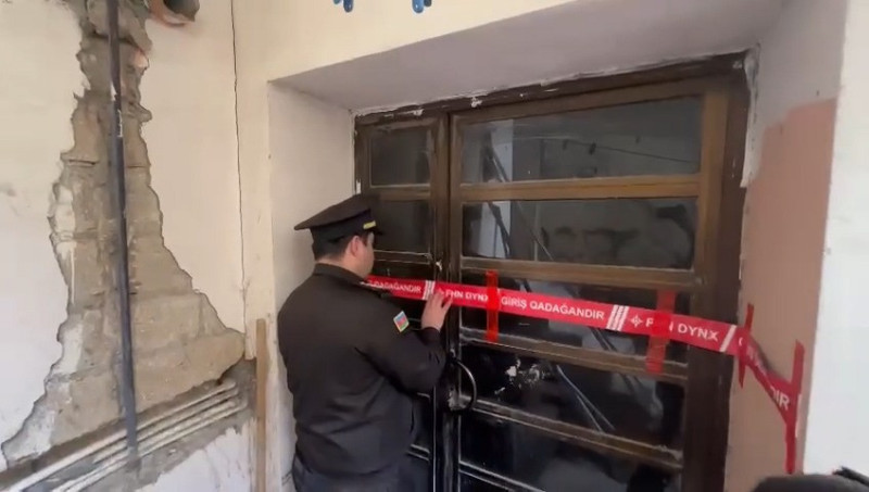 Bakıda hotelin fəaliyyəti dayandırıldı - FOTO