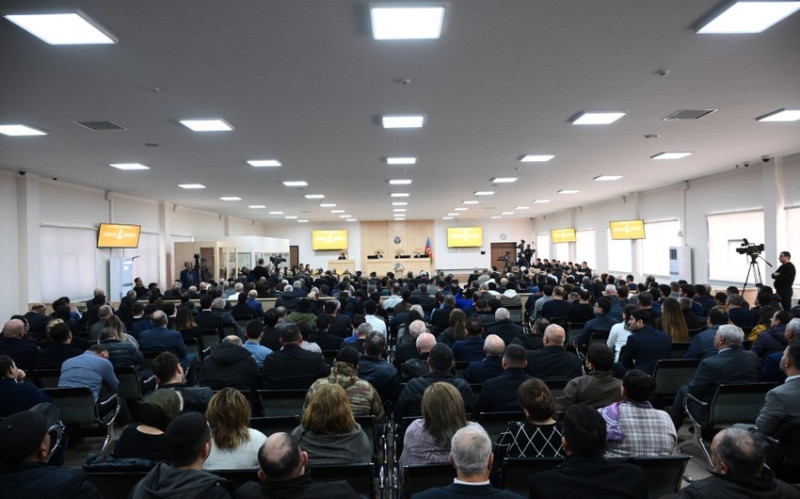 Erməniəsilli şəxslərin məhkəməsində sənədlərin tədqiqi mərhələsi başlayıb