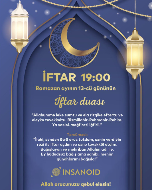 Sabah Ramazan ayının on üçüncü günüdür - NAMAZ VAXTLARI/FOTO