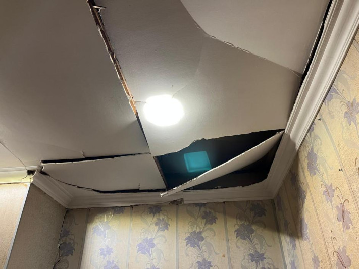 Sabunçuda evdə partlayış olub, yaralananlar var - FOTO