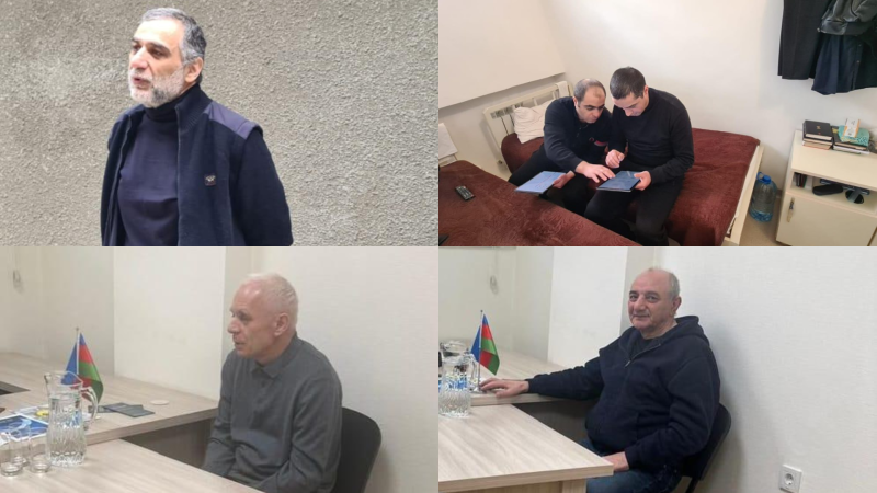 Ombudsman Vardanyan, Arayik və hərbi cinayətlərdə ittiham olunan digər ermənilərə baş çəkib