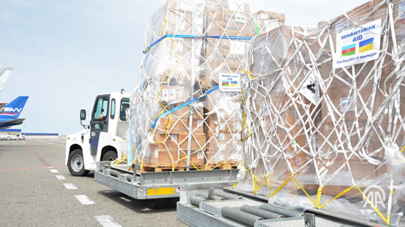 Azərbaycanın Ukraynaya humanitar yardımlarının həcmi AÇIQLANIB