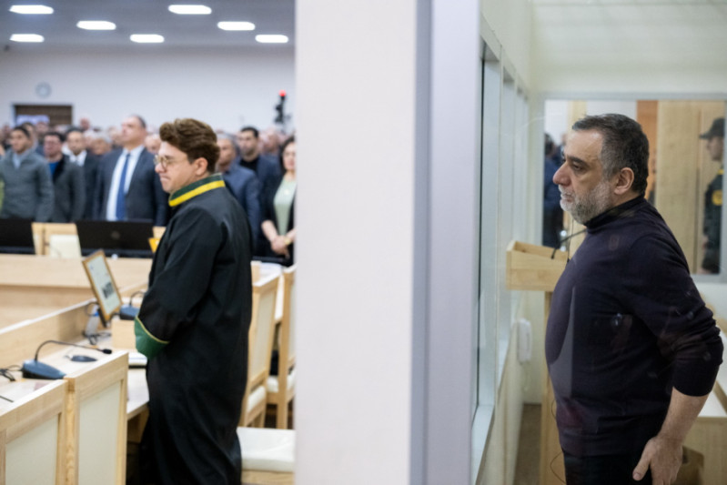 Ruben Vardanyanın məhkəməsində zərərçəkmiş şəxslər ifadə verib