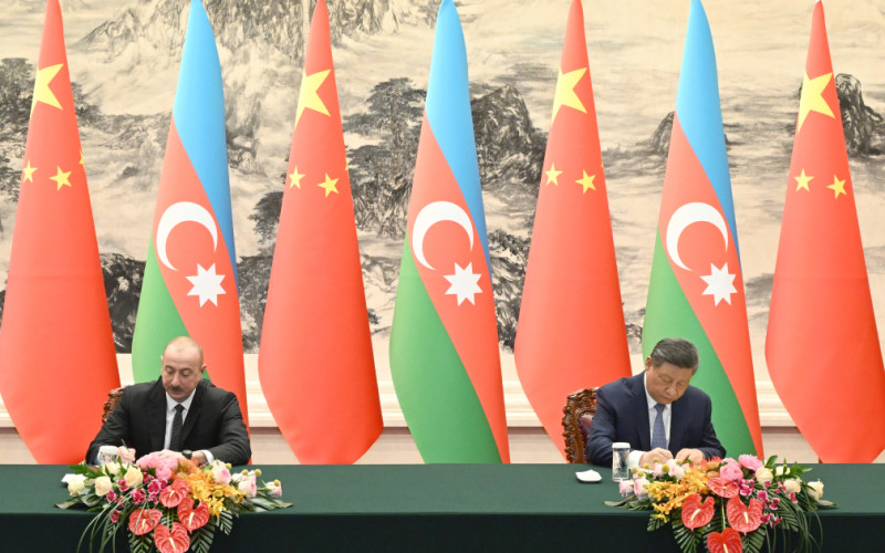 Pekində Azərbaycan-Çin sənədləri imzalanıb - FOTO