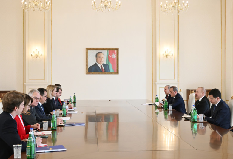 Prezident İlham Əliyev Avropa İttifaqının ali nümayəndəsi, Avropa Komissiyasının vitse-prezidenti Kaya Kallası qəbul edib - YENİLƏNİB