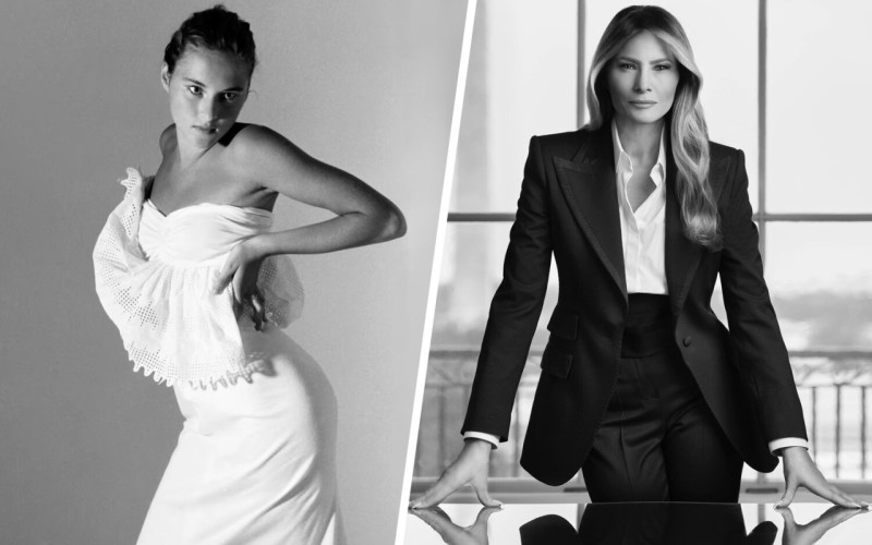 Modellikdən ABŞ-nin birinci xanımı statusunu qazanan qadın - FOTOLAR