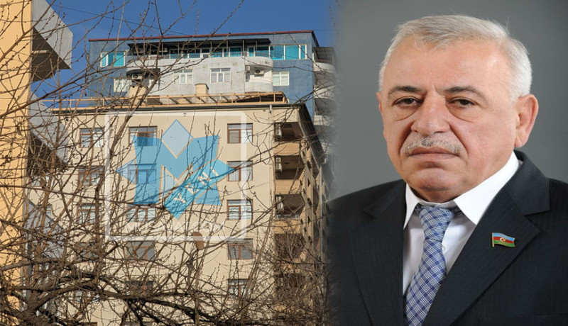 Sabiq deputata məxsus binanın damında mansard tikilir? - FOTO
