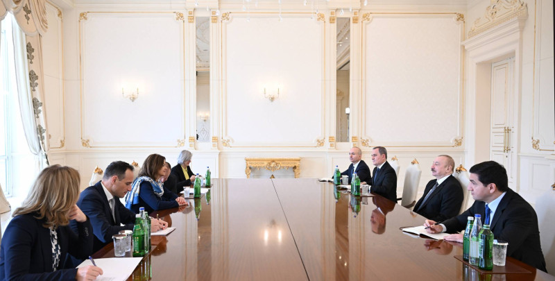 Prezident İlham Əliyev Sloveniyanın xarici işlər nazirini qəbul edib - YENİLƏNİB