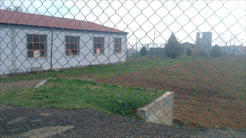 Gədəbəydə stadionu şumladılar: Kartof əkəcəklər