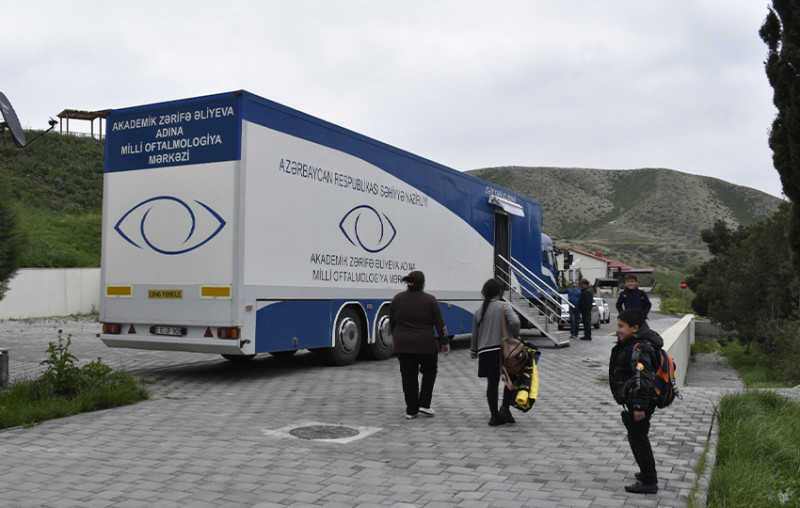 Səhiyyə Nazirliyi Ağdərə rayonunda əhalinin növbəti tibbi müayinələrini təşkil edib - FOTO