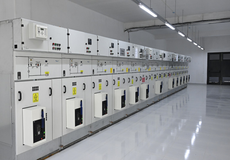 Prezident İlham Əliyev Laçın Elektrik Şəbəkəsi Rəqəmsal İdarəetmə Mərkəzinin açılışında iştirak edib