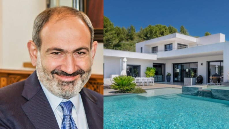 Nikol Paşinyan 3,1 milyon avroya Marseldə dəbdəbəli malikanə alıb