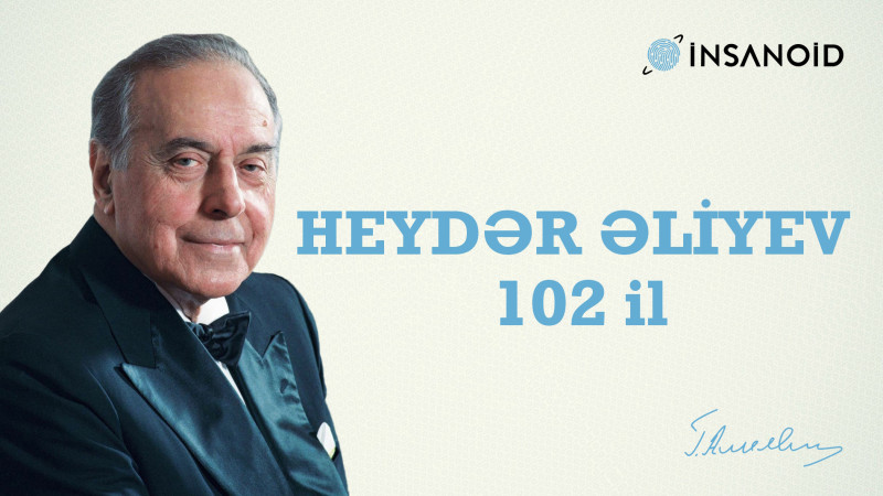 Ümummilli Lider Heydər Əliyevin anadan olmasının 102-ci ildönümüdür