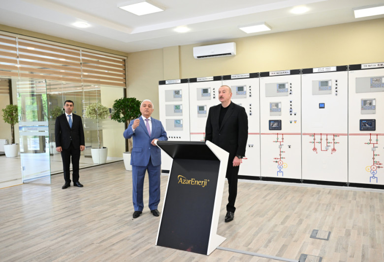 “Yevlax” qovşaq yarımstansiyasının, Regional Təlim-Tədris və Laboratoriya Mərkəzinin açılışı olub - FOTO