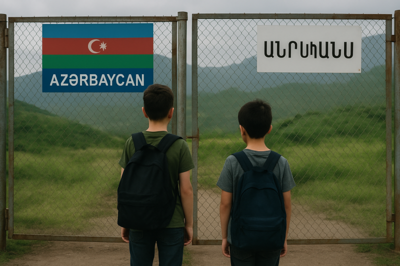 İki azyaşlı erməni Azərbaycana keçib