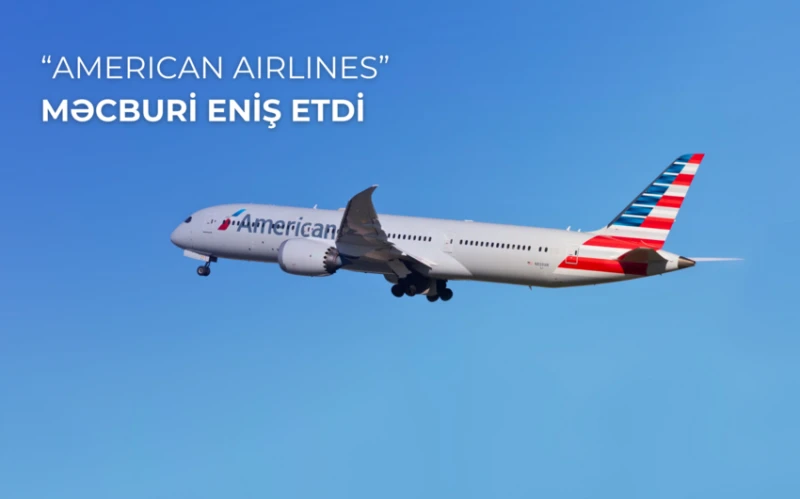 ABŞ sərnişin təyyarəsi Heydər Əliyev Beynəlxalq Aeroportuna məcburi eniş edib