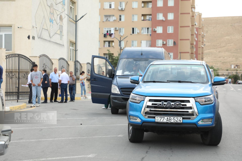 Cəbrayıl şəhərinə yola salınan növbəti köç karvanından FOTOLAR