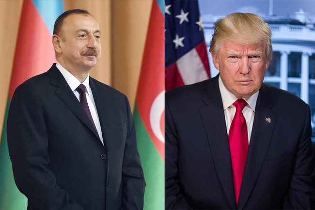 İlham Əliyev Donald Trampa başsağlığı verib