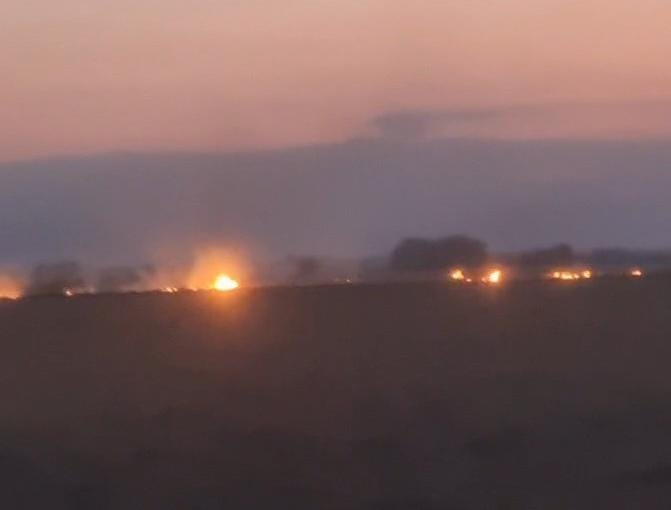 Füzulidə yanğın törədən şəxs saxlanılıb