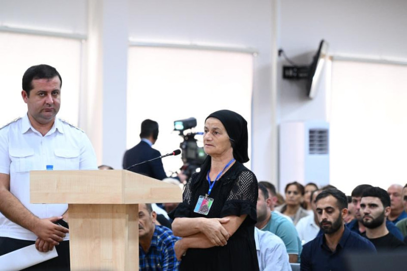 Ruben Vardanyanın məhkəməsində zərərçəkmiş şəxslərin və zərərçəkmişlərin hüquqi varislərinin ifadələri dinlənilib