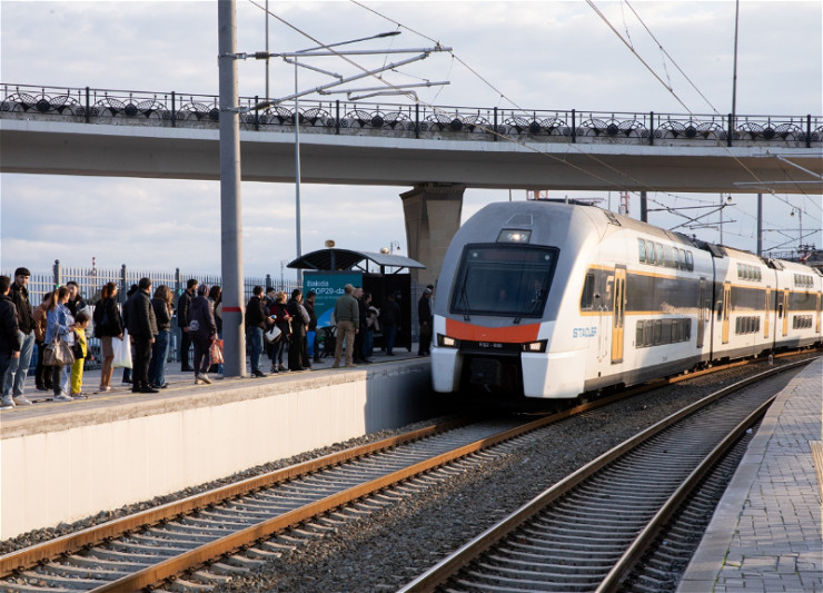 ADY: Abşeron dairəvi marşrutu üzrə qatarların şənbə və bazar günü qrafikində dəyişikliklər edilir