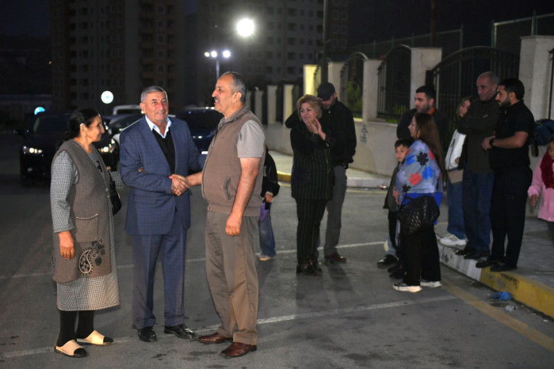 Kəlbəcər şəhərinə növbəti köç karvanı yola salınıb