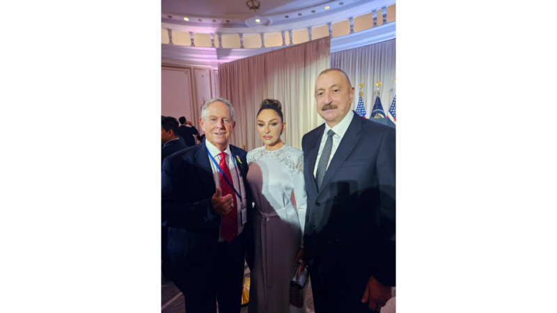 Prezident İlham Əliyev və birinci xanım Mehriban Əliyeva BMT Baş Assambleyasının 80-ci sessiyası ilə əlaqədar rəsmi qəbulda iştirak ediblər