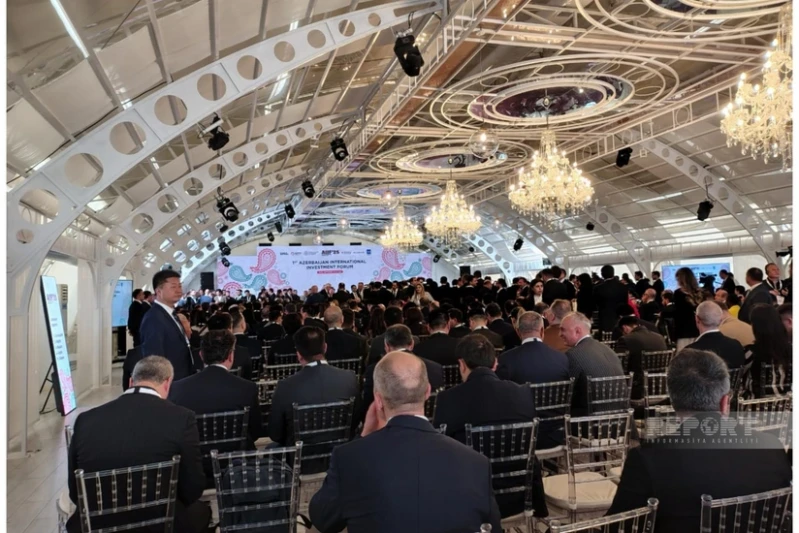 Bakıda 1-ci Azərbaycan Beynəlxalq İnvestisiya Forumu keçirilir