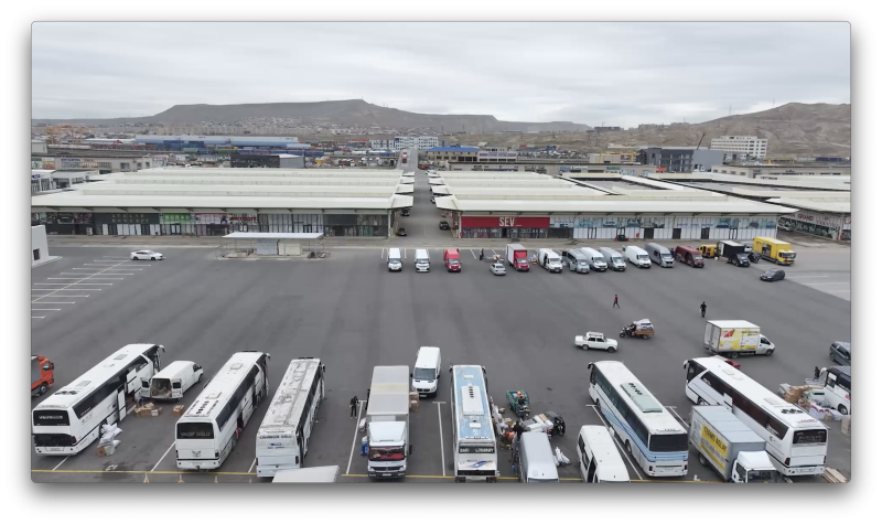 Dərnəgül tikinti bazarının köçürüləcəyi yer bəlli oldu - Fotolar