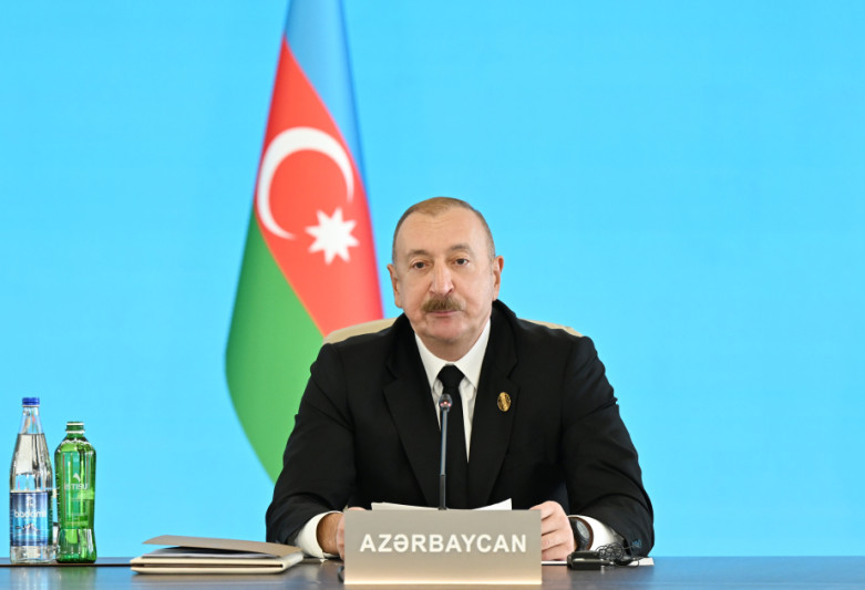 Qəbələdə Türk Dövlətləri Təşkilatının Dövlət Başçıları Şurasının 12-ci Zirvə Görüşü keçirilib, Prezident İlham Əliyev tədbirdə çıxış edib