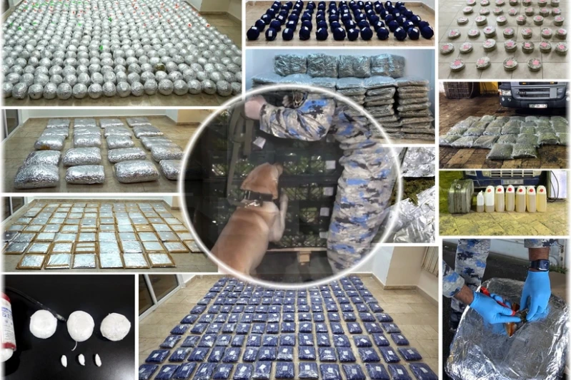 DGK: 9 ayda 1 tondan çox narkotik qanunsuz dövriyyədən çıxarılıb